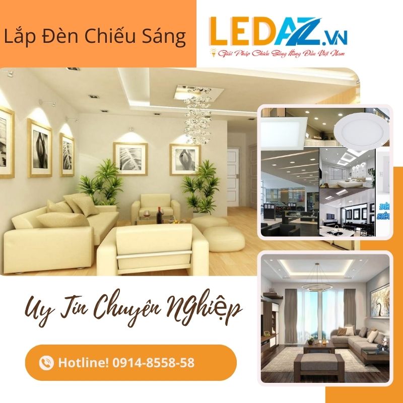 Lắp Đèn Led Lắp Đèn Chiếu Sáng
