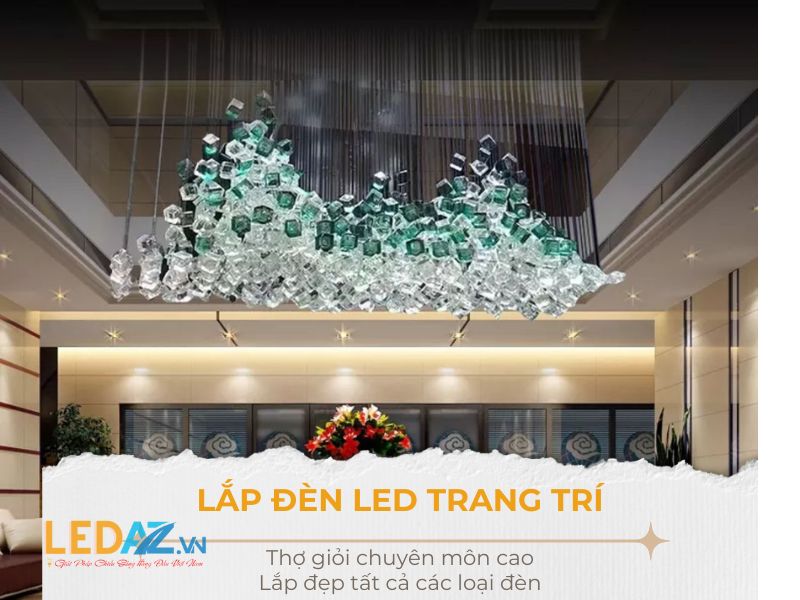 Lắp Đèn Trang Trí lắp đèn led trang trí