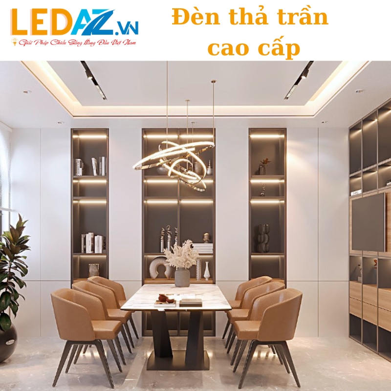Lắp Đèn Led Đèn thả trần